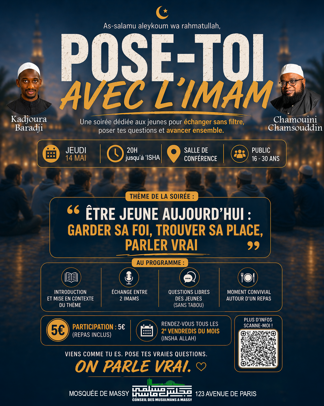 Pose-toi avec l'imam #1
