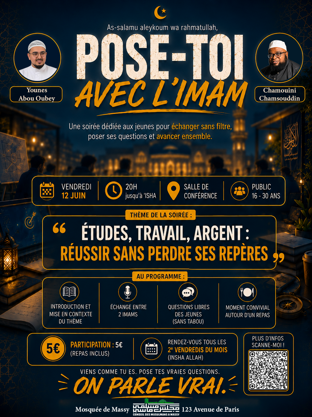 Pose-toi avec l'imam #2